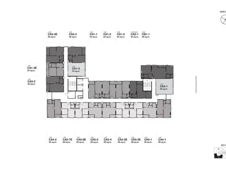 New condominium in Bangkok for SALE in Ratchada - Radpao area 1 bedroom 33 SqM ONLY 3575000 THB