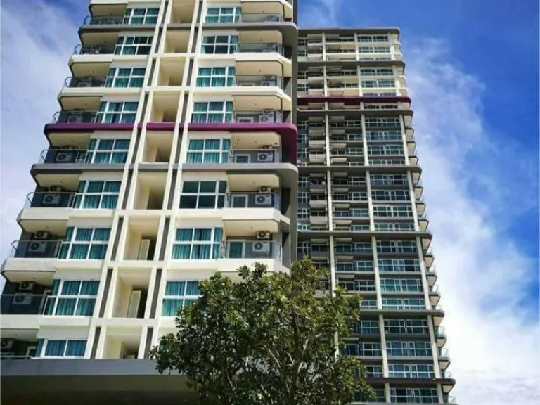 ขายคอนโด Lasantir Condo South Pattaya Jomtion ชั้น15 ขนาด 46 ตรม ห้องมุม วิวทะเลสวยมากๆ