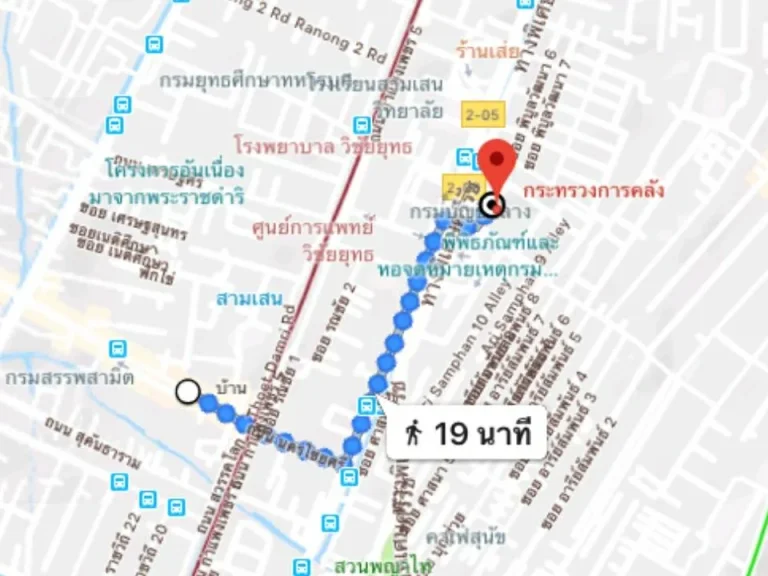 ขายดาวน์ ร้านค้าติดถนนทำเลทองใจกลางเมืองย่านราชวัตร