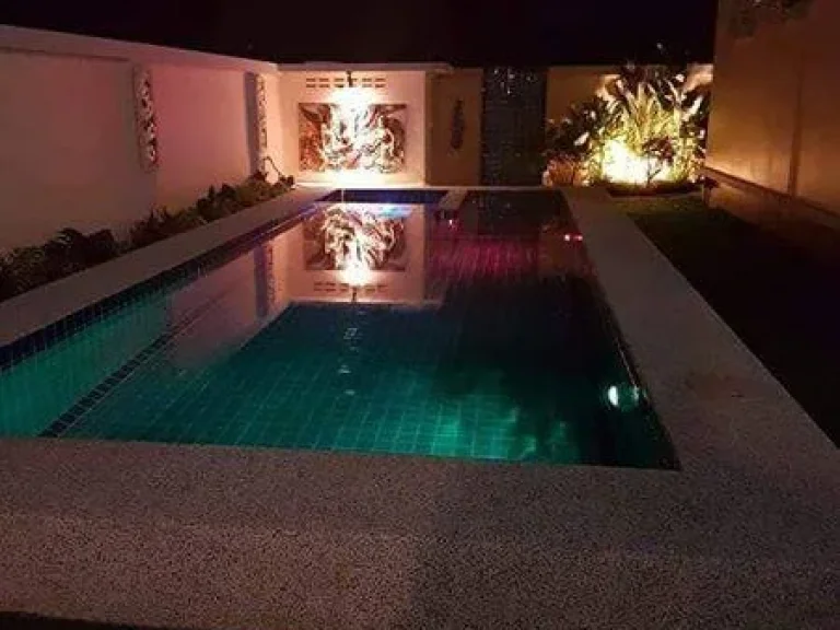 Single house pool villa for sale Huahin 112 ขายบ้านเดี่ยวสองชั้นพร้อมเฟอร์นิเจอร์ ฯลฯ