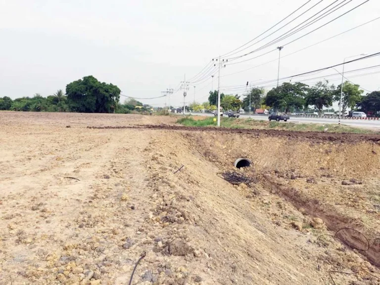 ขายที่ดิน 17 ไร่ ถมแล้ว ติดถนนสายเอเชีย