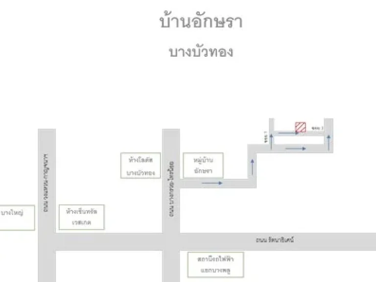 ขายบ้านอักษรา บางบัวทอง บ้านพื้นที่ 298 ตรว ต่อเติมครบพร้อมตกแต่ง