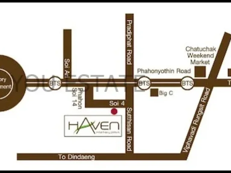 sale Haven Phaholyothin 1 bed 67 sqm ฮาเว่น พหลโยธิน