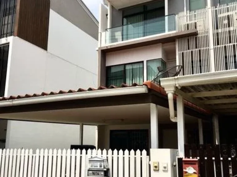 รหัสC1152 ให้เช่า Townhome The Terrace รามอินทรา 65 เหมาะทำโฮมออฟฟิศ