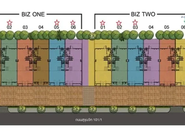 ขายอาคารพาณิชย์ 4 ชั้น สไตล์ Modern Toscana อยู่บนถนนสุขุมวิท 1011 ใกล้ bts ปุณวิถี