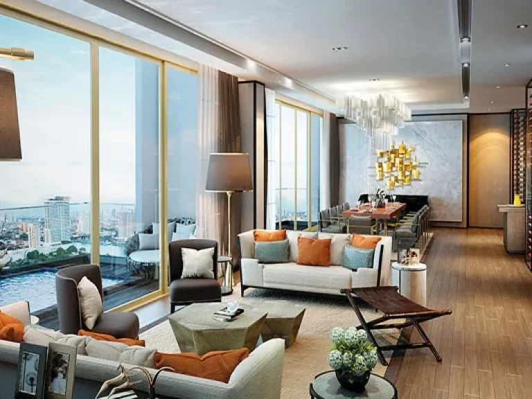 Luxury condo for sale Magnolias waterfront residences at iconsiam 14445 sqm 3 bedrooms 3 bathrooms Chao Phraya River view