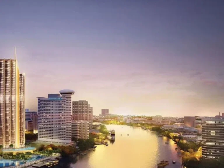 Luxury condo for sale Magnolias waterfront residences at iconsiam 14445 sqm 3 bedrooms 3 bathrooms Chao Phraya River view