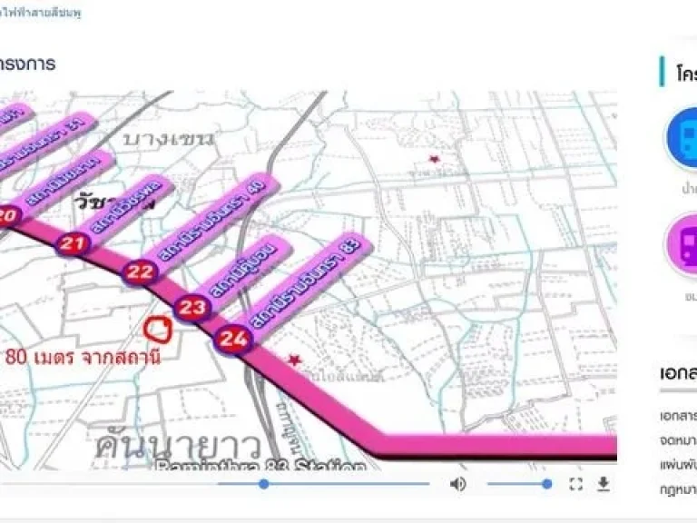 F040T ขายโฮมออฟฟิส 3 ชั้น 80 เมตรจากรถไฟฟ้าสีชมภู รามอินทรา 461 ห้องมุม