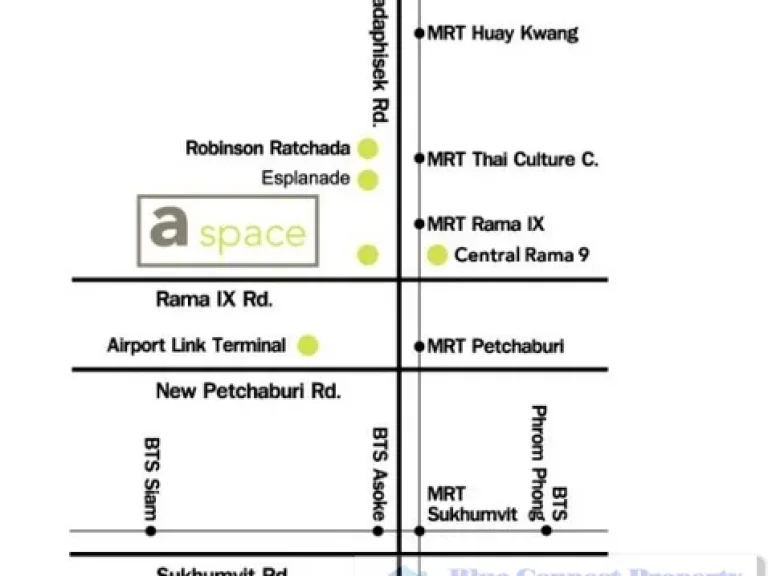 ให้เช่าคอนโด Aspace Asoke-Ratchada ใกล้ MRT พระราม9 35 ตรม วิวสระว่ายน้ำ