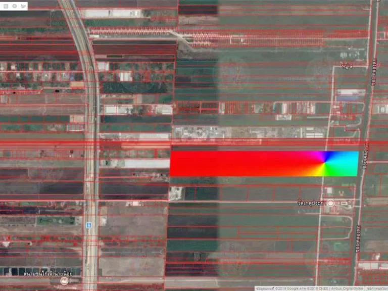 ขายที่ดิน 119 ไร่ คลอง 6 ปทุมธานี ใกล้มอเตอร์เวย์สาย 9