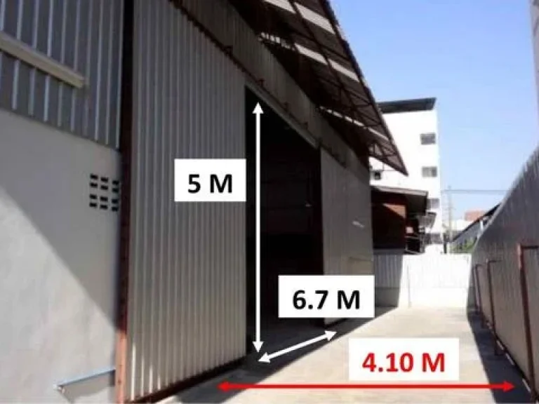 ppj108w20โกดังให้เช่าน้ำไม่ท่วม ใก้ลสี่แยกเทพารักษ์