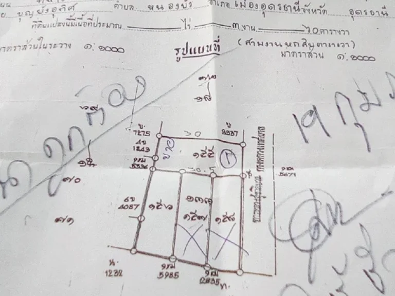 ด่วน ขายที่สวย ถมแล้ว เหมาะปลูกบ้าน ขนาดพื้นที่ 100 ตรว ในโครงการหมู่บ้านร่มเย็น 7 ตหนองบัว อเมือง จอุดรฯ ราคาเพียง 1800000 บาท