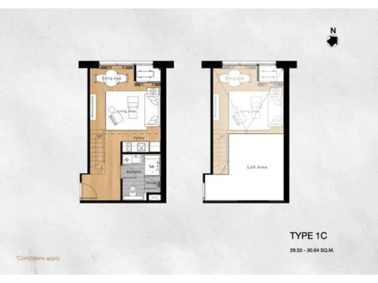 ขาย Siamese Sukhumvit loft 1 bed 63 ML 31 sqm เฟอร์ครบ เพดานสูง ราคาคุ้ม