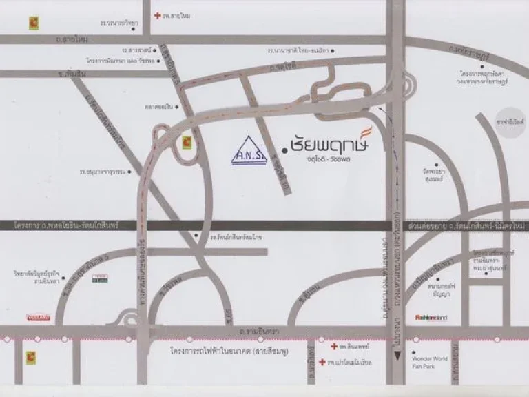 ขายโกดังติดถนนซอย จตุโชค 10