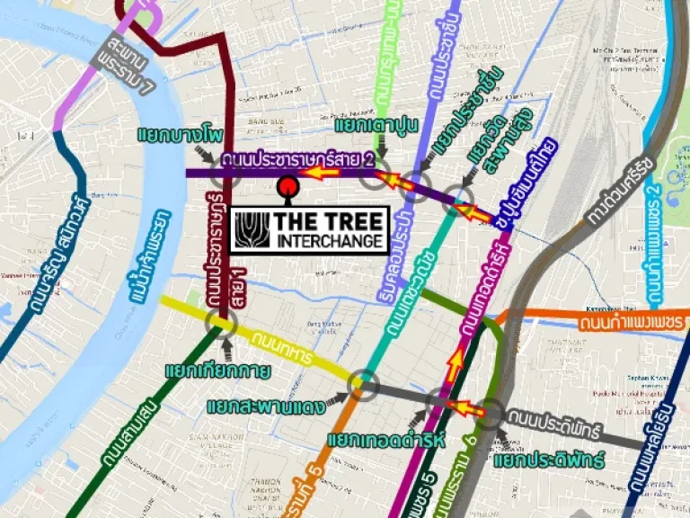 ขายคอนโด THE TREE INTERCHANGE ชั้น10