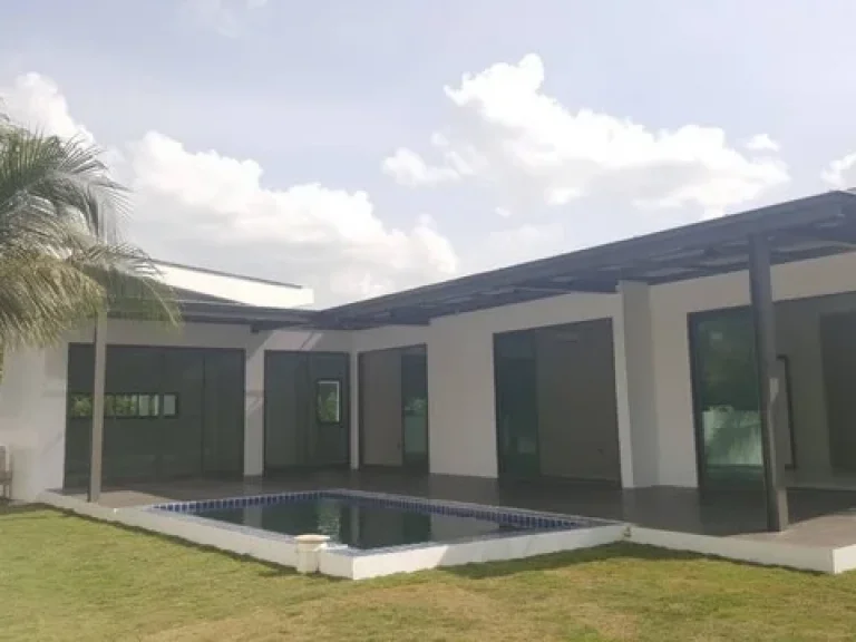 Home for Sale - Pool Villa next to Ratchapakdi Park Huahin size 127 - 130 sqwa useful area 270 sqm with beautiful swimming pool