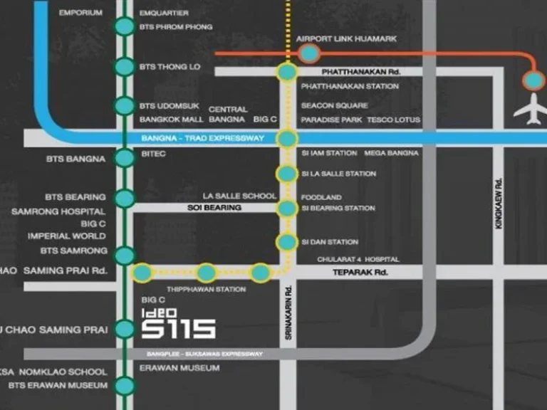 ขายไอดิโอ สุขุมวิท 115 Ideo sukhumvit115 ติด BTS ปู่เจ้าสมิงพราย 2749 ตรม กู้เกินได้ ขายเท่าทุนราคา pre sale พร้อมโอน