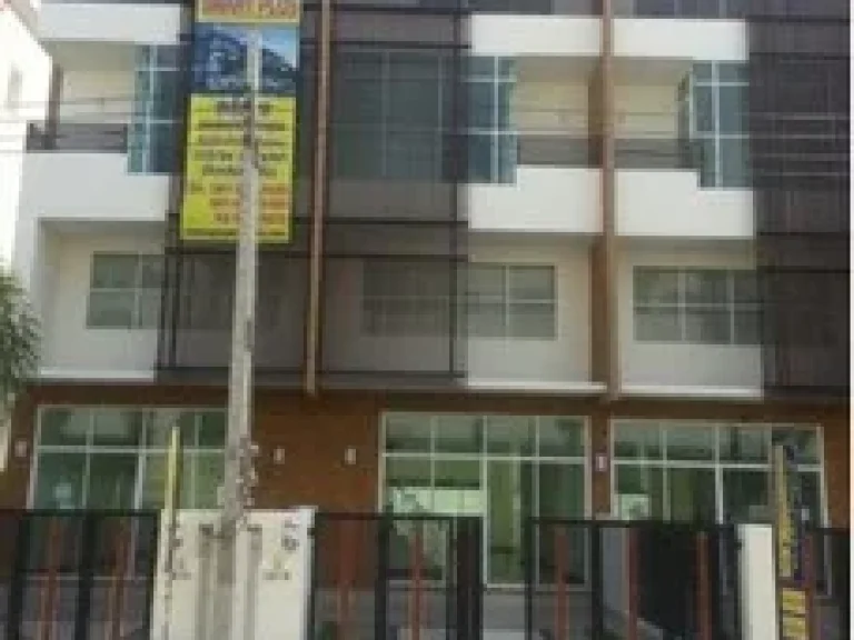 Home Office 4 Storey For rent at Navamin ให้เช่าโฮมออฟฟิส 4 ชั้น ให้เช่าเหมาะสำหรับพักอาศัยหรือทำออฟฟิต