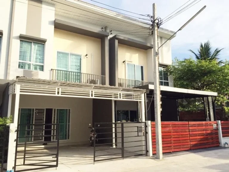 ขายบ้าน Townhome โครงการ Pleno ปิ่นเกล้า-วงแหวน ต่อเติมแล้ว 2 850000