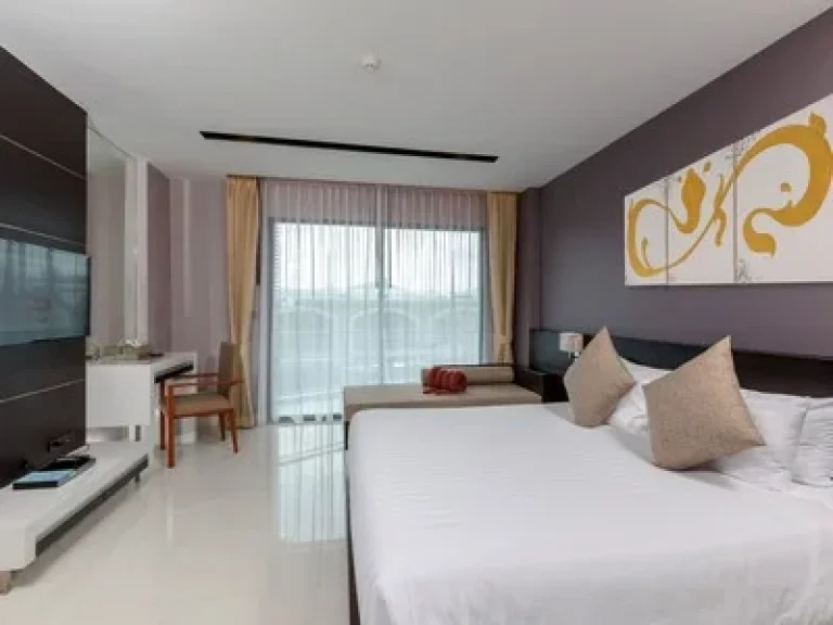 ขายห้องโครงการ The Charm Resort Phuket ภูเก็ต หาดป่าตอง ห้องสตูดิโอ ขนาด 4335 ตรม ชั้น 5