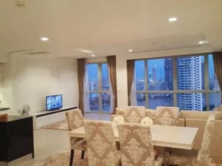 square meter 2 Bedrooms Asiatique View at The River Charoenakorn Soi 13 for Rent