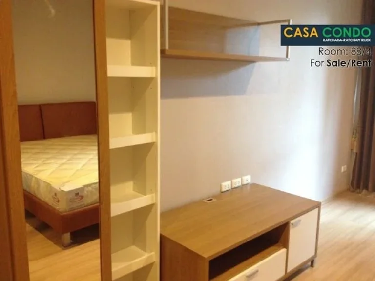 ให้เช่า Casa condo  รัชดา-ราชพฤกษ์ ตกแต่งพร้อมอยู่ ใกล้รถไฟฟ้า BTS สถานีตลาดพลู