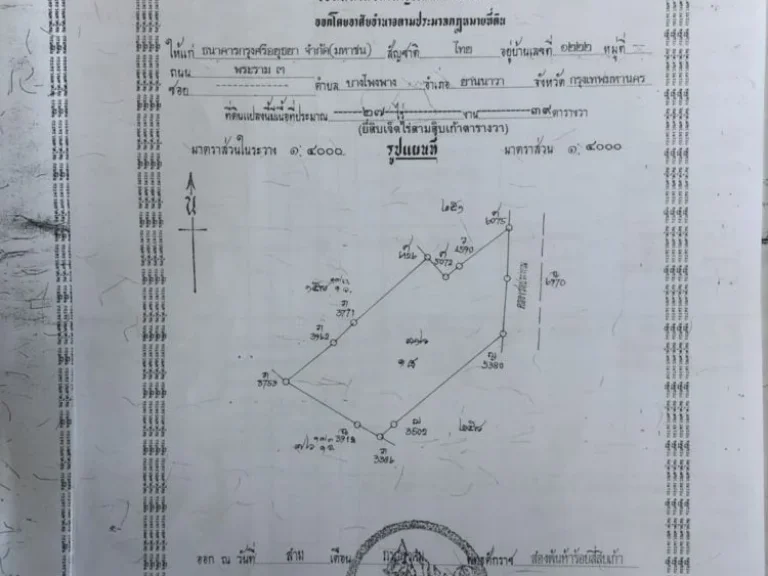 ขายที่ดินอยุธยาด่วน แปลงสวย ทำเลทอง 68 ไร่ 2 งาน ขายยกแปลง 90 ล้านบาท