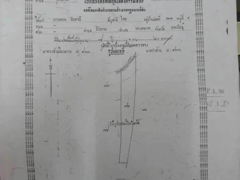 ขายที่ไร่ บ้านตูม