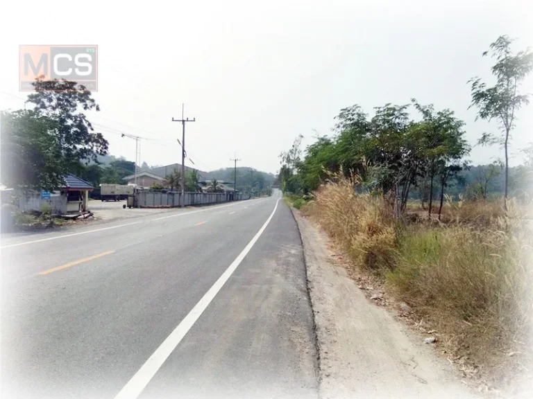 ขายที่ดิน 1 ไร่ ใกล้ถนนบ้านนา-แก่งคอย เหมาะสำหรับปลูกบ้าน