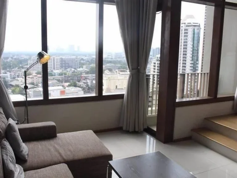 T352 ให้เช่า THE EMPORIO PLACE ใกล้ BTS พร้อมพงษ์ 72 ตรม ชั้น 18 - 19 วิวแม่น้ำ เฟอร์ครบ 55000 บาท