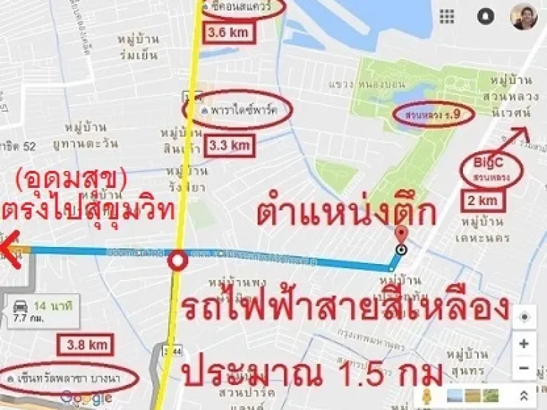 ขายด่วน ตึกแถว 4 ชั้น เหมาะทำออฟฟิตใน ถเฉลิมพระเกียรติ ร9 ซอย33 18 ตรว ราคาพิเศษ ด่วน