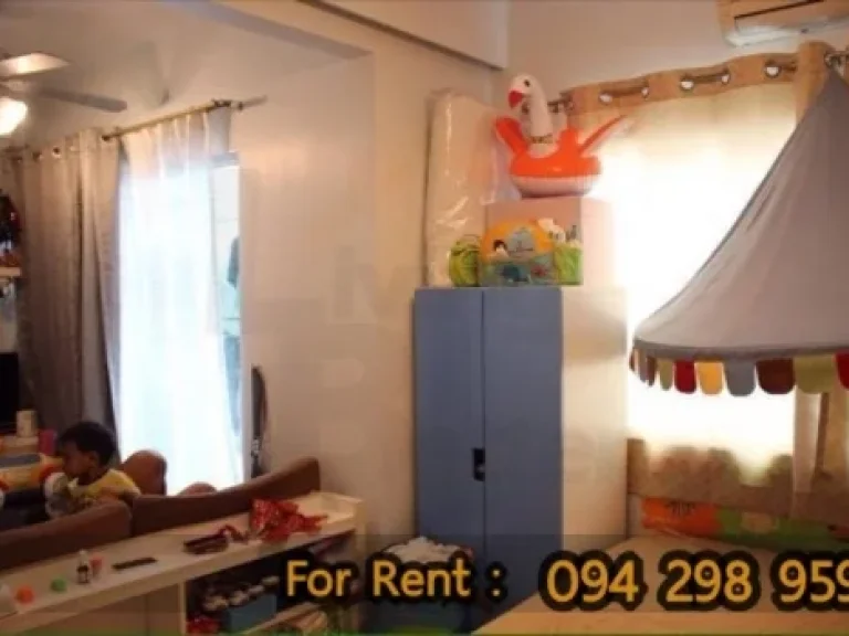 ให้เช่า คอนโด A Space อโศก รัชดา 1Bedroom 10000 ต่อเดือน วิวสระว่ายน้ำ