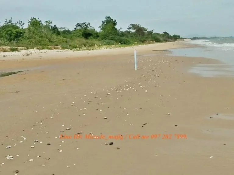 ที่ดินติดชายทะเลหาดสวยทรายขาว