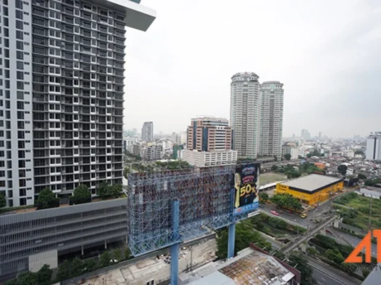 For Rent - Rhythm Sathorn Narathiwas - 2 Bedrooms 55 sqm 14fl - Fully Furnished Near Bangkok city Building