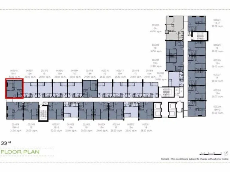 ให้เช่า คอนโด เดอะเบส พระรามเก้า รามคำแหง The Base Rama 9 Ramkhamhang ชั้น 33 ห้องมุม