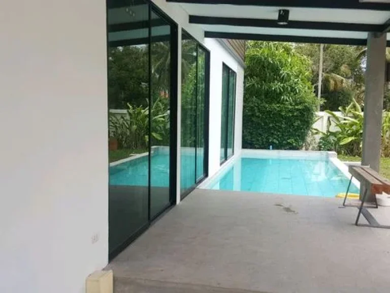 ขายบ้านพร้อมสระว่ายน้ำส่วนตัวhouse for sale pool villa บางละมุง ชลบุรี