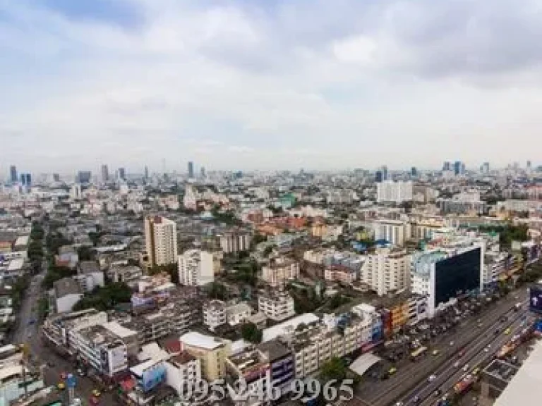 ให้เช่าคอนโด ริทึ่ม ห้วยขวาง Rhythm Huaikwang ใกล้รถไฟฟ้า MRT ห้วยขวาง 1 ห้องนอน 46 ตรม ชั้นสูง