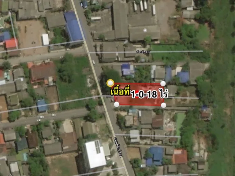 ที่ดิน 418 วา ในตัวเมืองติดถนน 2 ด้าน