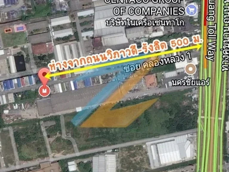 ขายที่ดินสวย 107 ตรวา ซคลองหลวง 1 เทพประทาน