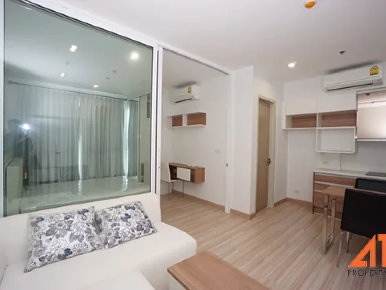 ให้เช่า คอนโด Hotel Serviced Condo - 33ตรม ติดรถไฟฟ้าสายสีม่วง ห้องใหม่เอี่ยม พร้อมเข้าอยู่