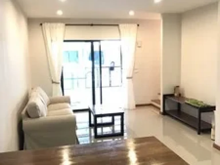 Townhome for rent 3 storey with furniture at Casa City Sukhumvit Samutprakarn by Q House Near Prakasa BTS