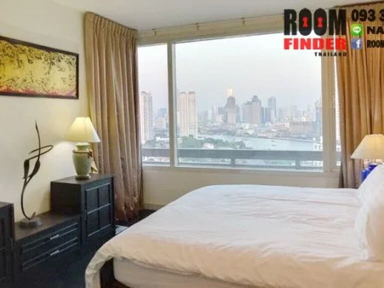 เช่า FOR RENT WATERMARK CHAOPRAYA RIVER 2 beds 2 baths 99 Sqm35000 RIVER VIEW AMAZING DEAL