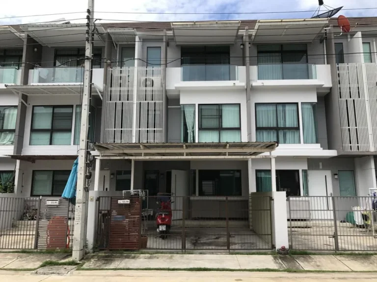 ขายทาวน์โฮม 3ชั้น บ้านใหม่2 พุทธบูชา36 หลังบ้านไม่ติดใคร โครงการแลนด์แอนด์เฮ้าส์