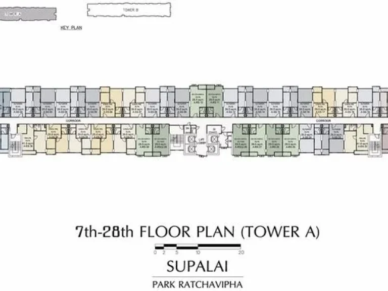 ขายดาวน์ คอนโด ศุภาลัย ปาร์ค รัชวิภา 1 Bed 35 ตารางเมตร ชั้น 11 ห้อง SUPERIOR SUITE ฝั่งตะวันออก ไม่ร้อน