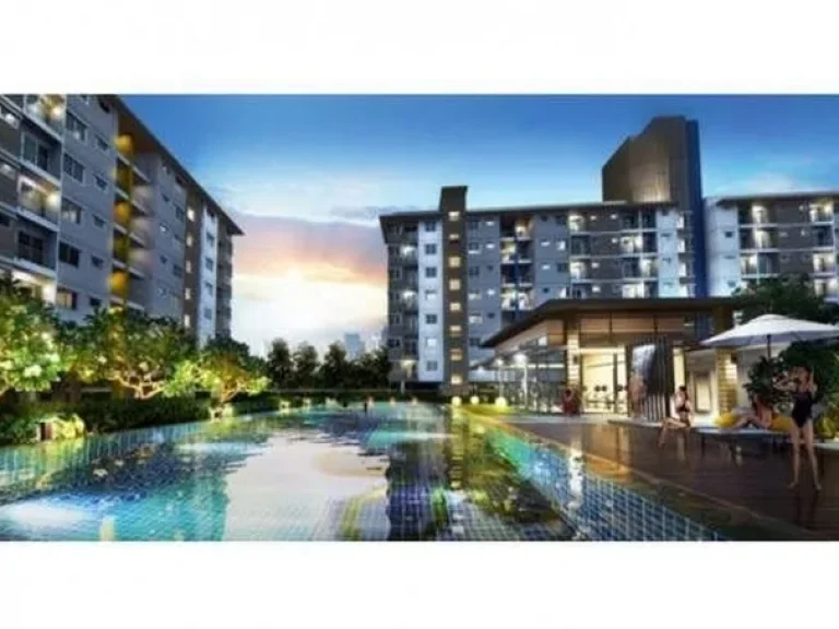 คอนโดSUPALAI CITY RESORT รัชดา ห้วยขวาง ชั้น 2 ขนาด 31 ตรมให้เช่า