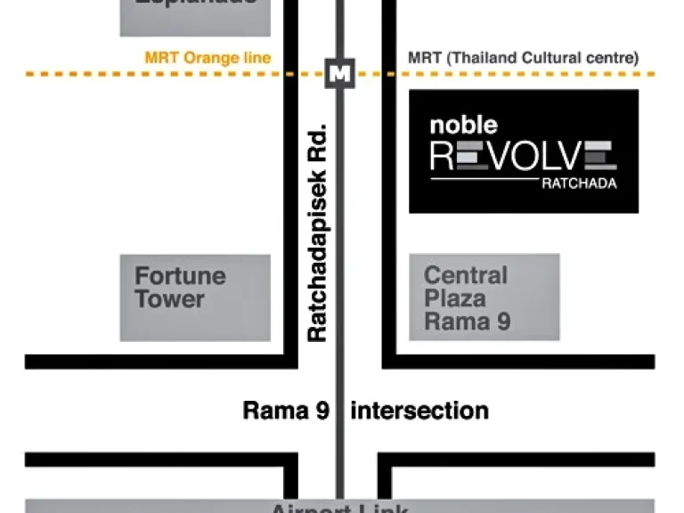 ให้เช่า คอนโด โนเบิล รีวอลฟ์ รัชดา 1 NOBLE REVOLVE RATCHADA 1 ติด MRT ศูนย์วัฒนธรรม 80 ม ตรงข้ามเอสพานาด เจ้าของโครงการ