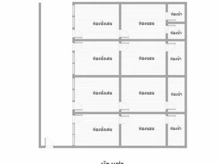 ให้เช่า อาคาร 4 ชั้นครึ่ง ใกล้ ตลาดหนองหอย เชียงใหม่ กับ บ้านเช่า 1 ชั้นด้านหลัง