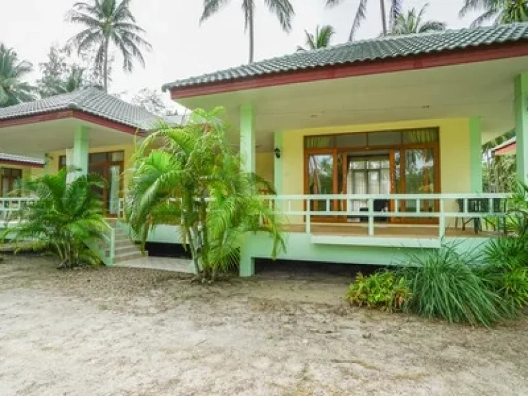 บ้านให้เช่า ติดหาดบางมะขาม อเกาะสมุย สุราษฎร์ธานี เฟอร์ครบ มีครัว เงียบสงบ ไม่ไกลจากท่าเรือหน้าทอน