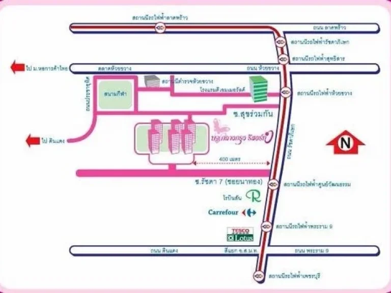 คอนโด ให้เช่า กลางกรุงรีสอร์ท รัชดาซอย 7 ขนาด 47 ตรม 1 ห้องนอน เฟอร์ครบ พร้อมเข้าอยู่ ใกล้รถไฟฟ้า MRT ศูนย์วัฒนธรรมแห่งประเทศไทย