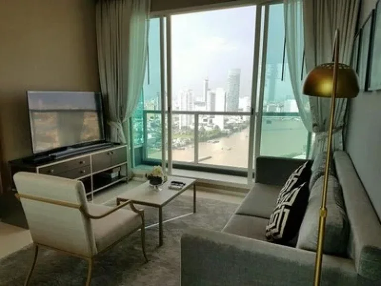 For rent 3 bed at Menam Residense luxury residential next to Asiatique with river view